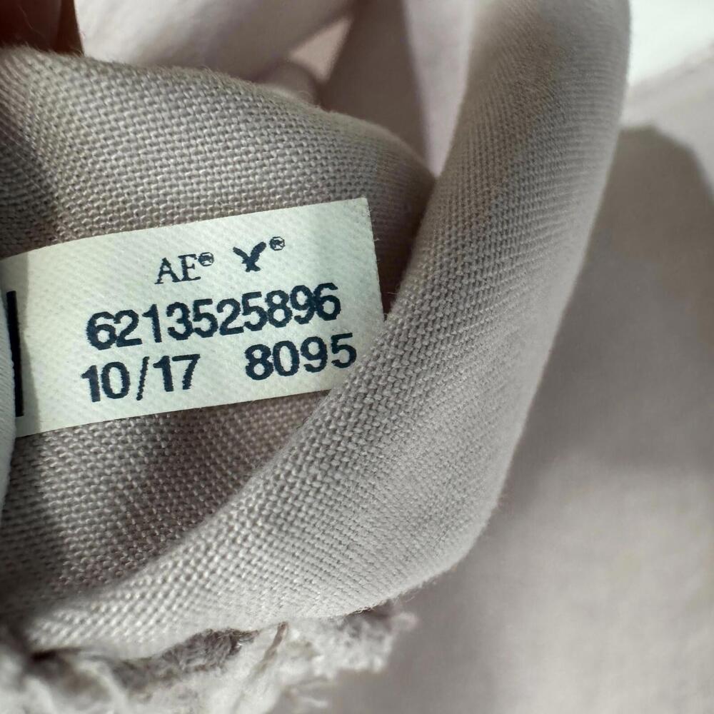 American Eagle Outfitters Women’s Size Medium Light Purple Boyfriend Fit Shirt - Picture 7 of 10